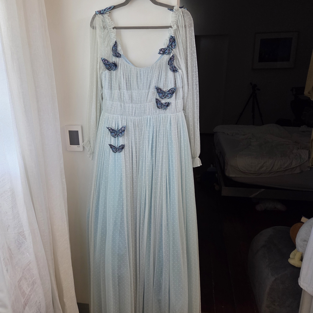 La Femme en Noir Corpse Bridge Emily Butterfly Dress